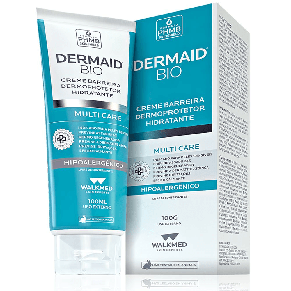Creme hidratante Dermaid Bio Multicare Walkmed Walkmed